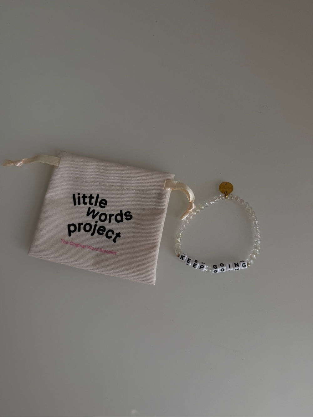 NWT Little Words Project "Keep Going" Bracelet
